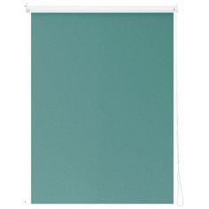Штора рулонная блэкаут Inspire Santos 100x160 см бирюзовая