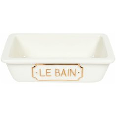 Мыльница Le Bain Blanc керамика цвет белый Wess