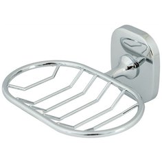 Мыльница подвесная Квадрат, металл, цвет хром Mr. Penguin