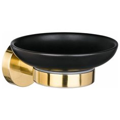 Мыльница Moroshka Oro Nero металл цвет чёрный золотой