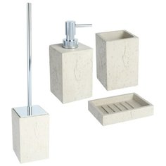 Мыльница Fixsen Sole FX-301-4 бетон цвет бежевый