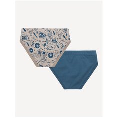 Трусы Bossa Nova размер 28, морская волна/бежевый