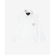 Рубашка Gulliver Baby, размер 80, белый