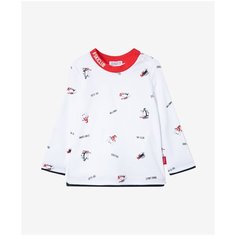 Лонгслив Gulliver Baby, размер 74, белый