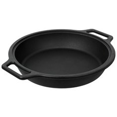 Сковорода чугун. "Везувий" 38 СМ, 6 Л С ручками "BOYSCOUT" 61550