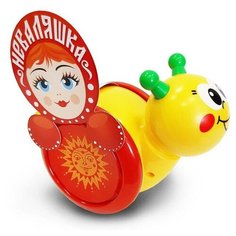 Каталка-неваляшка биплант Улитка №1, развивающая