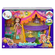 Кукла Mattel Enchantimals Ночевка в саванне