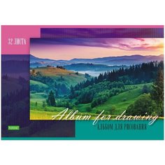 Альбом для рисования Hatber ECO Гармония природы 32 листа, А4
