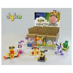 Конструктор развивающий биплант "Дуко" Зверята