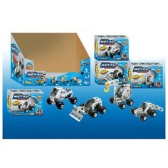 Конструктор металлический Строительная техника Junfa Toys