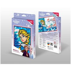 Набор для творчества LORI Фреска Картина из песка Disney Эльза