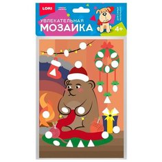 Набор для творчества LORI Увлекательная мозаика Канун рождества