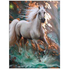 Алмазная мозаика 15х20 Стремительный Molly ( KM0883 )