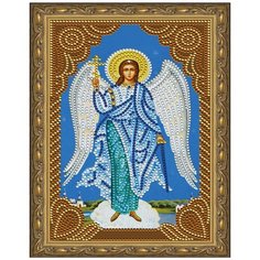 Алмазная мозаика 5D 20x30 с нанесенной рамкой Ангел хранитель Molly ( KM0710 )