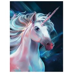 Алмазная мозаика 15х20 Сказочный единорог Molly ( KM0725 )
