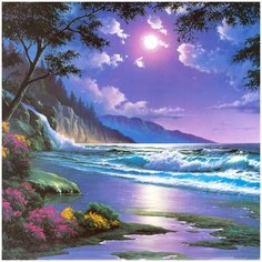 Алмазная мозаика 30х30 Утро Molly ( KM0924 )