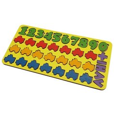 Набор Арифметика Машинки из дерева TAU TOY ( 6101251 )
