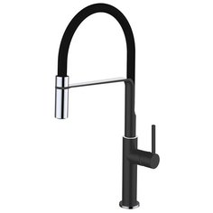Смеситель для кухни (мойки) Clever Grifos Chef 60147/60148 черный/хром