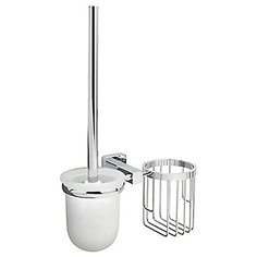 Ершик для унитаза с держателем освежителя воздуха WasserKRAFT Lippe K-6535 Хром