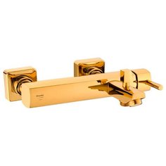 Смеситель для ванны с подключением душа Shouder Unique 01701хх золото