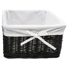 Корзина для белья WasserKRAFT Alme 25x25x16 WB-150- S Коричневая