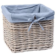 Корзина для белья WasserKRAFT Lopau 26x26x23 WB-320- S Кремовая