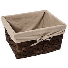 Корзина для белья WasserKRAFT Berkel 46x40x26 WB-480- L Коричневая