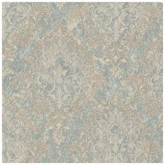 Обои Prima Italiana Botticelli 33506 Винил на флизелине (1,06*10,05) Серый/Голубой/Бежевый, Дамаск Прима Италияна