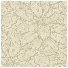 Обои Grandeco Jungle Fever JF 3903 Винил на флизелине (0,53*10,05) Бежевый, Листья