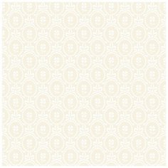 Обои детские Grandeco Jack N ROSE 2 LL-07-02-7 Винил на флизелине (0,53*10,05) Бежевый/Белый, Цветы