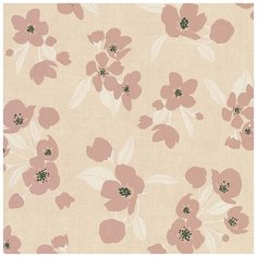 Обои Lutece Melody 51196703 Винил на флизелине (0,53*10,05) Розовый, Цветы