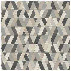 Обои RASCH Barbara XL 805604 Винил на флизелине (1,06*10,05) Белый/Серый/Черный, Геометрия