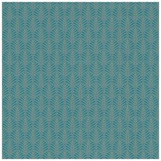Обои Grandeco Opulence MY 3501 Винил на флизелине (0,53*10,05) Бирюзовый/Золото, Геометрия