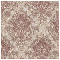 Обои Prima Italiana Botticelli 33516 Винил на флизелине (1,06*10,05) Серый/Розовый/Бежевый, Дамаск Прима Италияна
