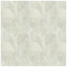 Обои RASCH Raymond 957211 Винил на флизелине (1,06*10,05) Бежевый/Бирюзовый, Геометрия