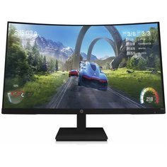 Монитор 31.5" HP X32c (Resetti - Villagers) black (VA, 1920x1080, curved, 178/178, 350cd/m, 3000:1, 1ms, 165Hz, HDMI, DP) (33K31AA)