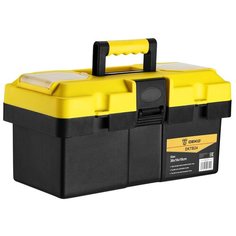 Ящик с органайзером DEKO DKTB24 36x16x18 см 14.2 черный/желтый