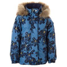 Куртка Huppa размер 110, 14435, синий с принтом