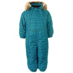 Комбинезон Huppa Keira 31920030 / 12536 размер 104, 12536, голубой с принтом