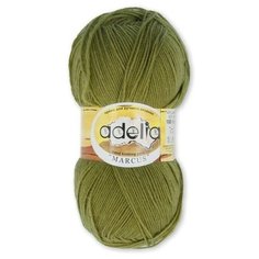 Пряжа ADELIA "MARCUS" 5 шт. в упак. цвет т. оливковый (MARCUS-12)