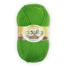 Пряжа ADELIA "MARCUS" 5 шт. в упак. цвет яр. салатовый (MARCUS-11)
