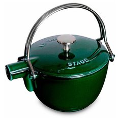 Чайник 1,15 л, зеленый, Staub