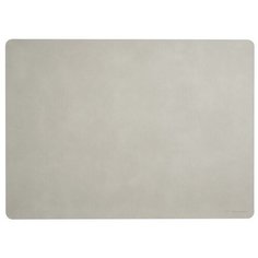 Салфетка под посуду Asa Selection Soft leather, цвет светло-серый