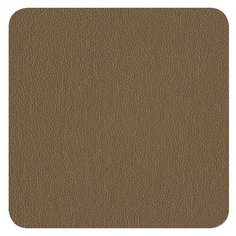 Набор подставок под посуду Asa Selection Leder 10x10см, коричневый