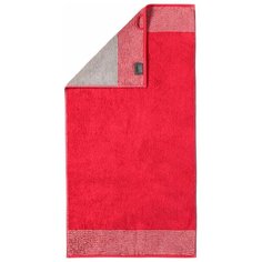 Полотенце махровое Cawo Two-Tone 50x100см, цвет бордовый