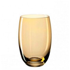 Бокал для воды Leonardo Lucente 460мл, янтарный