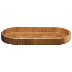 Поднос овальный Asa Selection Wood Light 23x11см
