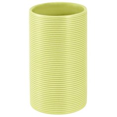 Стакан для зубных щеток Spirella Tube Ribbed, фисташковый