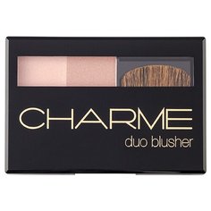 Charme Румяна двухцветные Duo Blusher загар