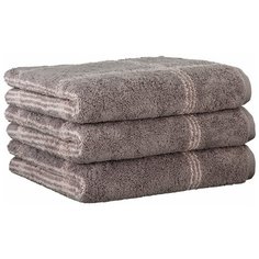 Полотенце махровое Cawo Two-Tone 80x150см, цвет графит